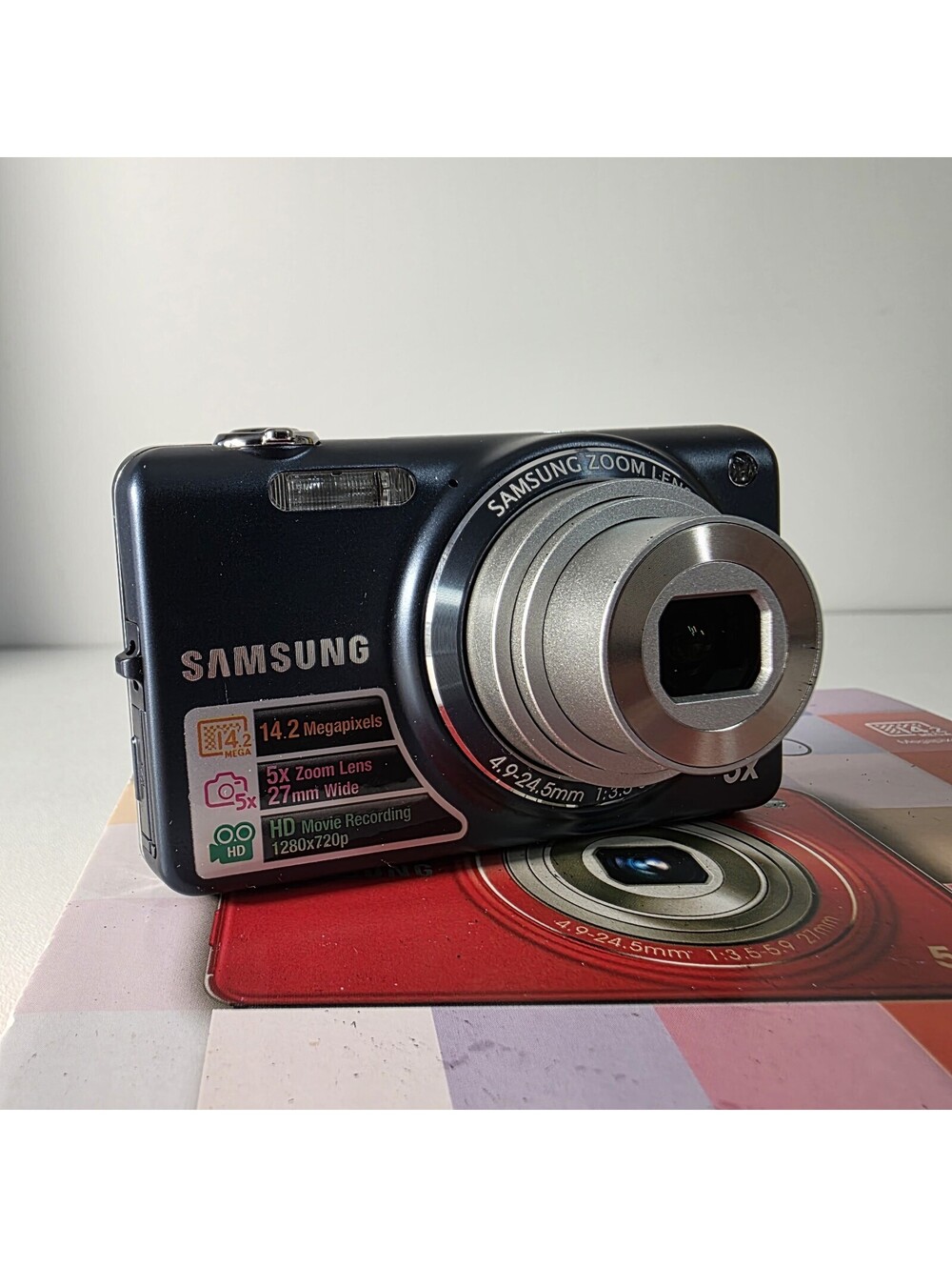 Samsung ST Series ST65 14.2MP Digital Camera - BLUE WITH BOX WORKS READ